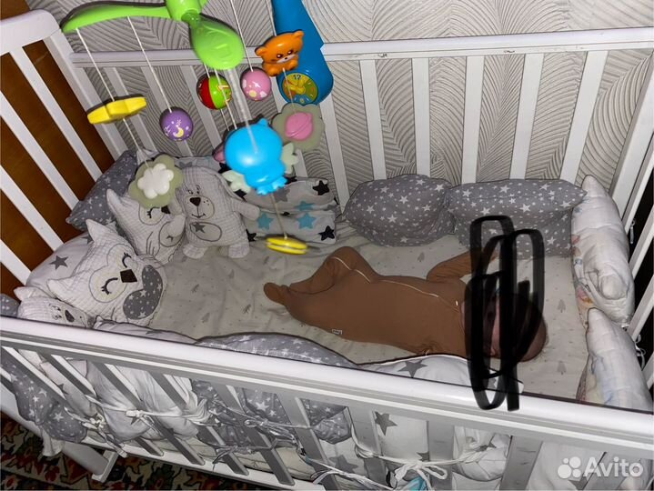 Бортики в детскую кроватку