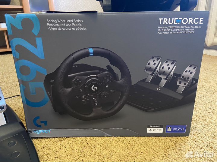 Руль logitech G923