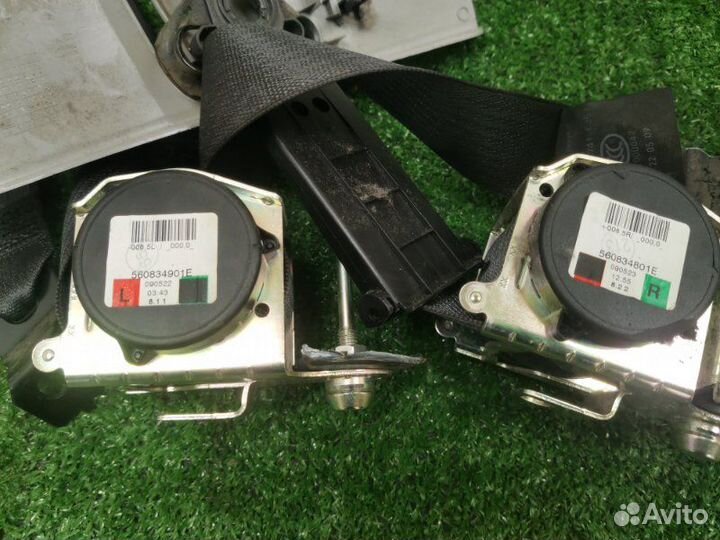 Ремень безопасности задний Opel Astra H универсал