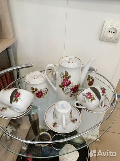 Чайный сервиз вербилки СССР