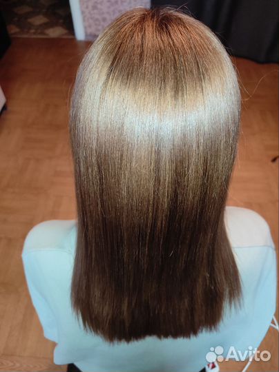 Кератиновое выпрямление и ботокс волос