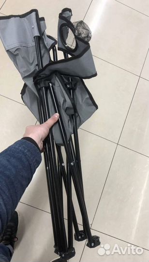 Стул туристический складной новый