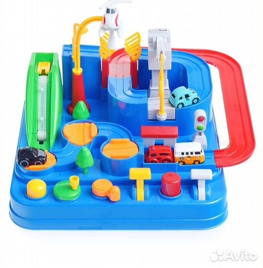 Автотрек с машинками