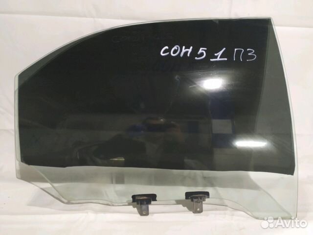 Hyundai Sonata 5 стекло двери задней правой