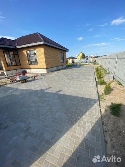 Тротуарная плитка Серая