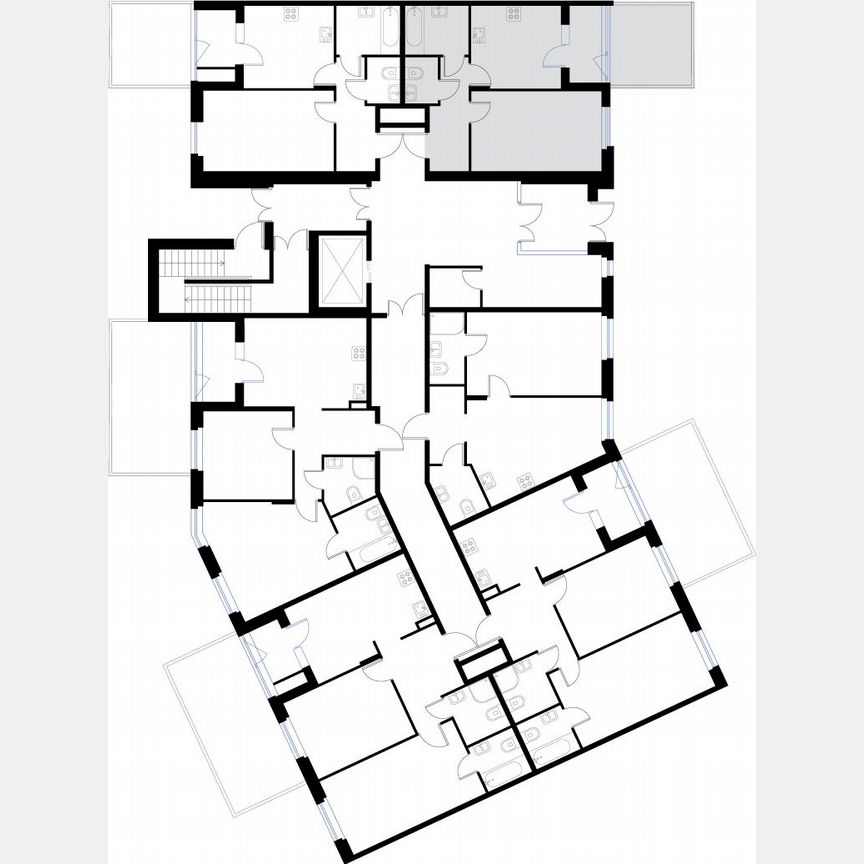 1-к. квартира, 40,2 м², 1/3 эт.