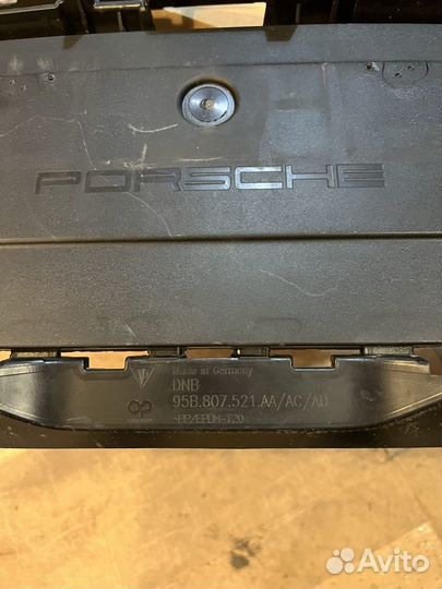 Юбка Накладка заднего бампера Porsche Macan