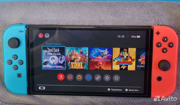 Nintendo switch 30 игр Oled 256gb