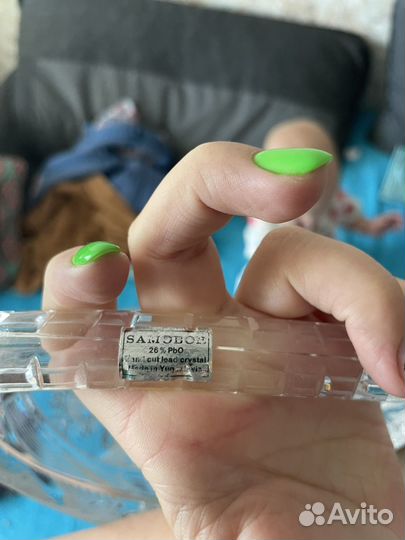 Хрустальная ваза