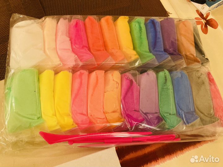 Пластилин цветной 2 набора