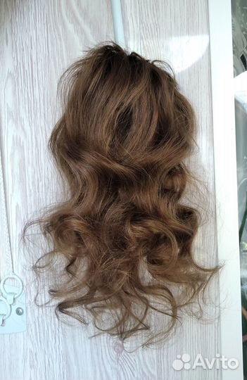 Шиньон из натуральных волос