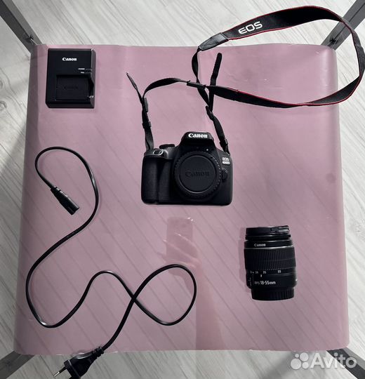 Зеркальный фотоаппарат canon 4000d