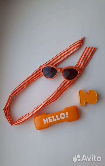 Очки и ободок на девочку