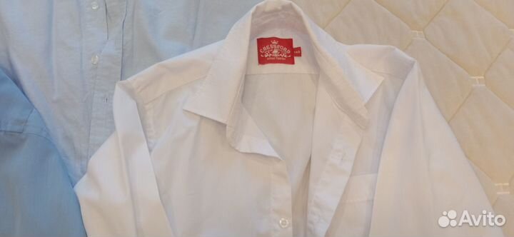 Рубашки для мальчика пакетом в школу 3-4 класс