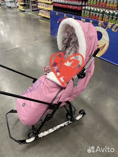 Санки коляска ника