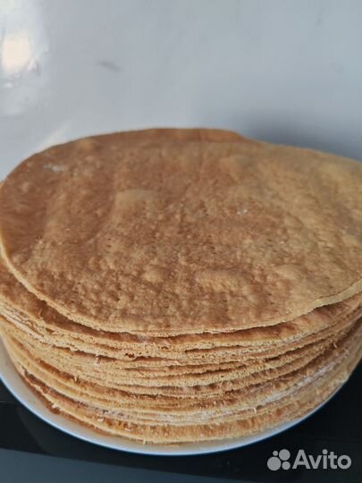 Коржи для медовика