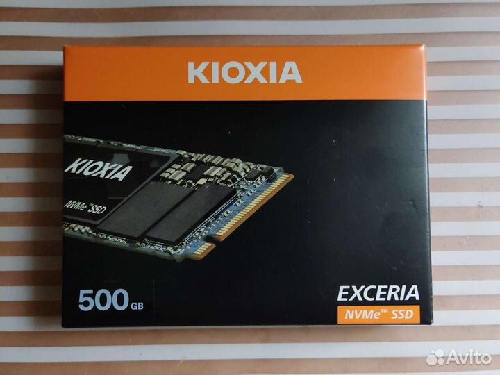 Nvme SSD-диск Kioxia (Toshiba) Exceria 500 Гб
