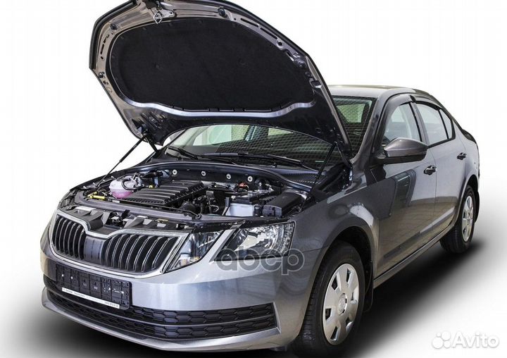 Газовые упоры капота для Skoda Octavia