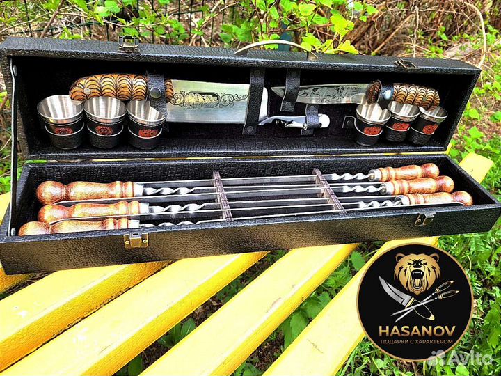 Шашлычный набор Барс Подарочный