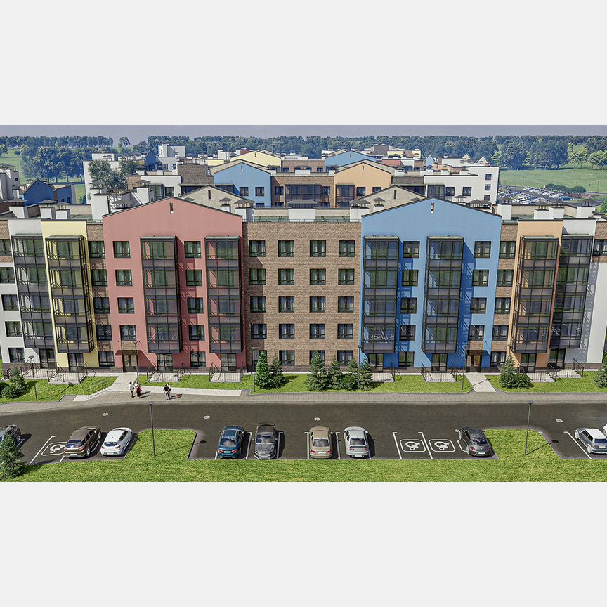 2-к. квартира, 56,7 м², 5/5 эт.