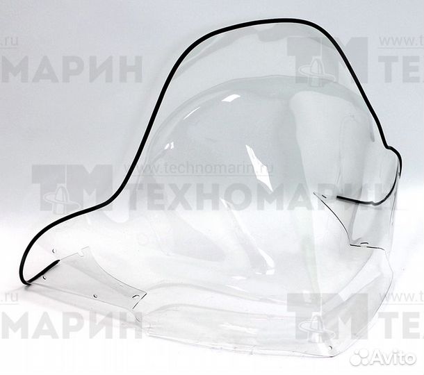 Стекло ветровое AC Bearcat T500, T570, TZ1 (увел 6