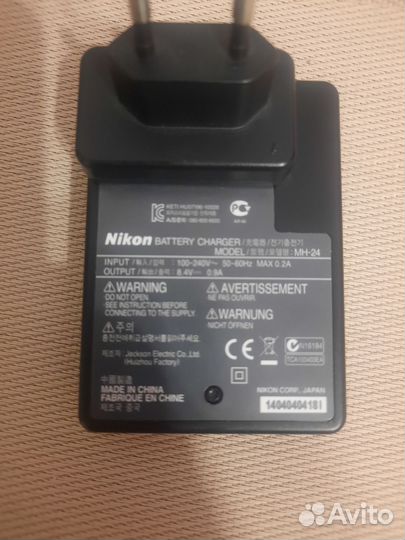 Зарядное устройство от фотоаппарата Nikon