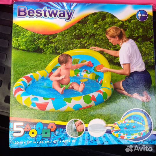 Надувной матрац новый