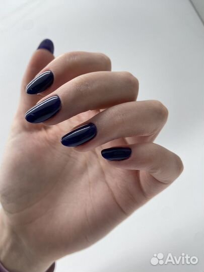 Маникюр с покрытием гель лак и выравниванием