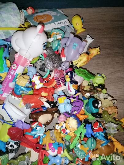 Игрушки из киндера 90х