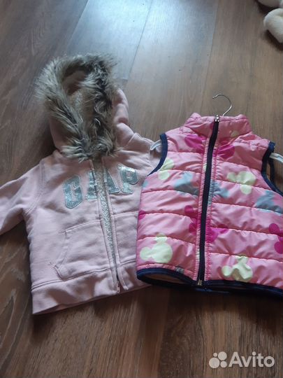 Кофта +жилетка на возрост 1-1,5