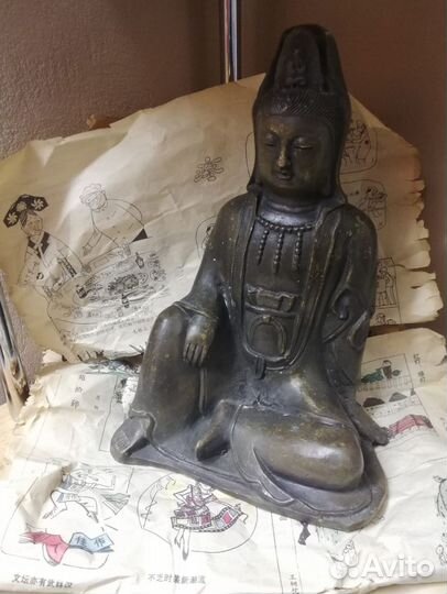 Будда статуэтка старинная
