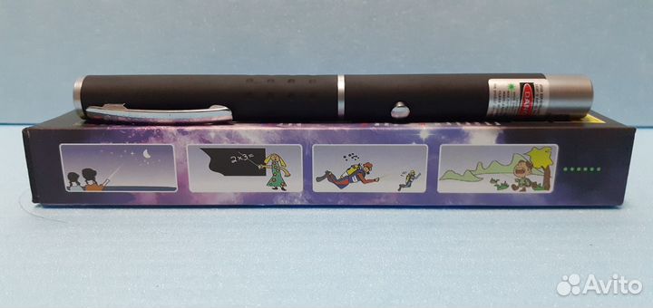 Зелёный лазер Мощный луч до 25км Lazer Pointer