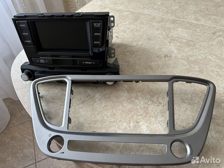 Магнитола hyundai solaris 2021