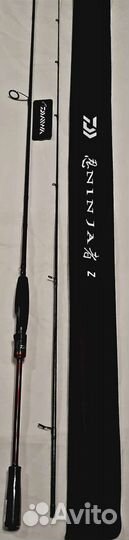 Спиннинг daiwa ninja Z 5-20г ; 2,44м новый