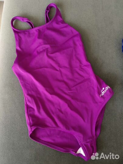 Купальник слитный для бассейна Декатлон