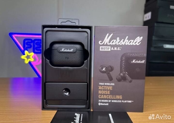 Беспроводные наушники marshall motif