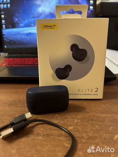 Беспроводные наушники jabra elite 2