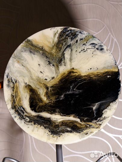 Картина абстракция эпоксидной смолой