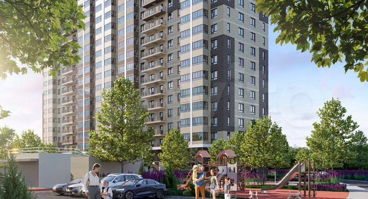 3-к. квартира, 75 м², 12/24 эт.