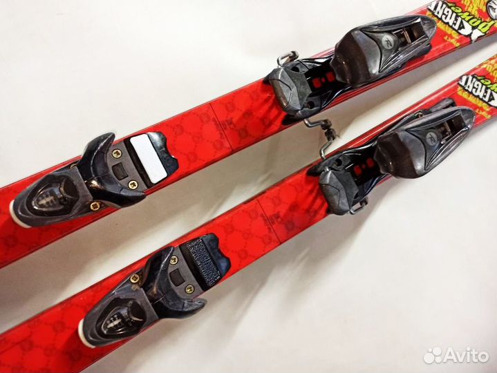 Горные лыжи 140см, ботинки 36 (23.5)