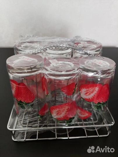 Набор Olaff 6 стаканов на металлическом стенде