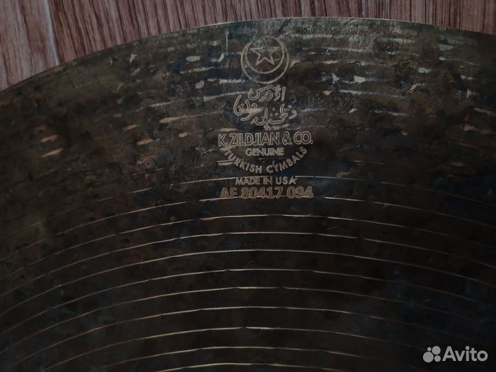 Zildjian K Custom Special Dry Ride 21' тарелка