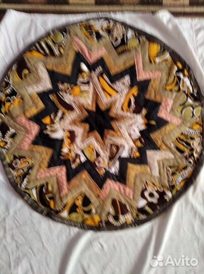 Коврики из цветных лоскутков