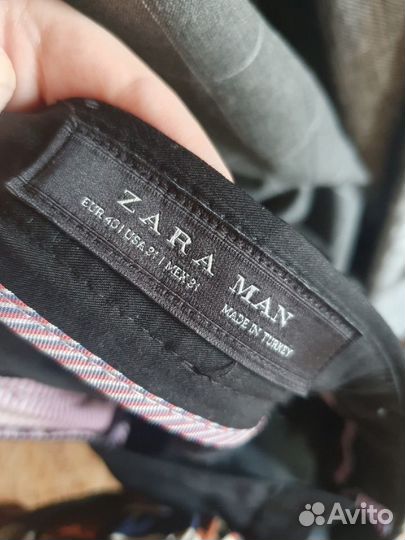 Брюки zara мужские новые