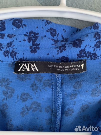 Рубашка zara, xs