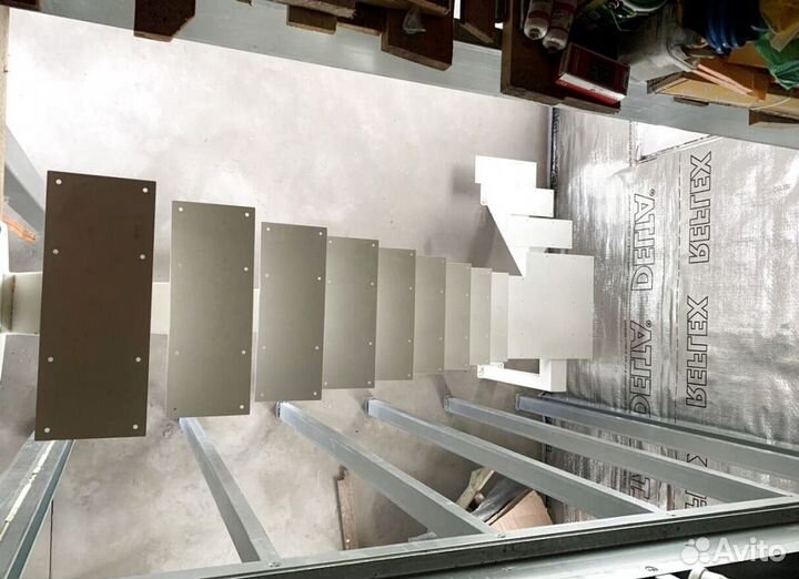 Металлические каркасы Установка