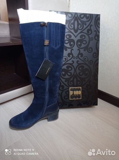 Сапоги женские зимние натуральная кожа 39 размер