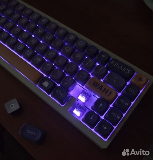 Алюминиевая механическая клавиатура Lucky65