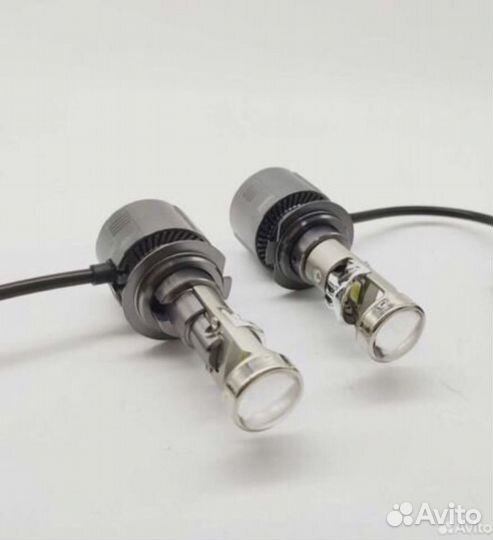 Led лампа h7 с линзой