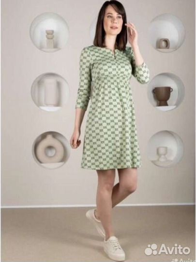 Платье для беременных и кормящих 42